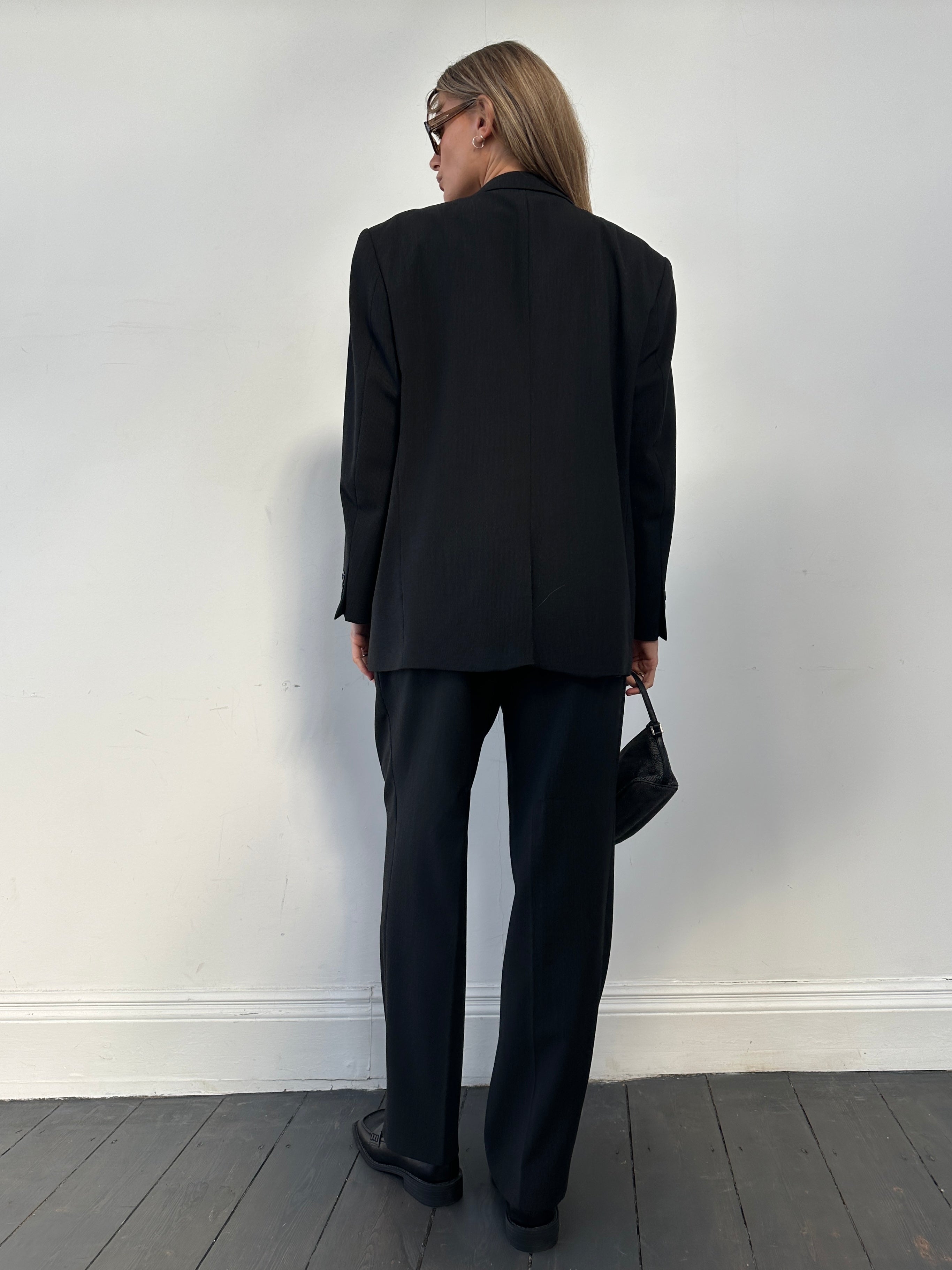 Pierre Cardin Pinstripe Wool Three Piece Suit - 40S/W32 - SYLK