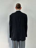 Yves Saint Laurent 90s Pure Wool Single Breasted Blazer - 46R/XXL - SYLK
