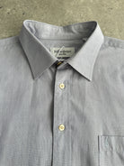 Yves Saint Laurent 00s Cotton Logo Dress Shirt - L/XL - SYLK