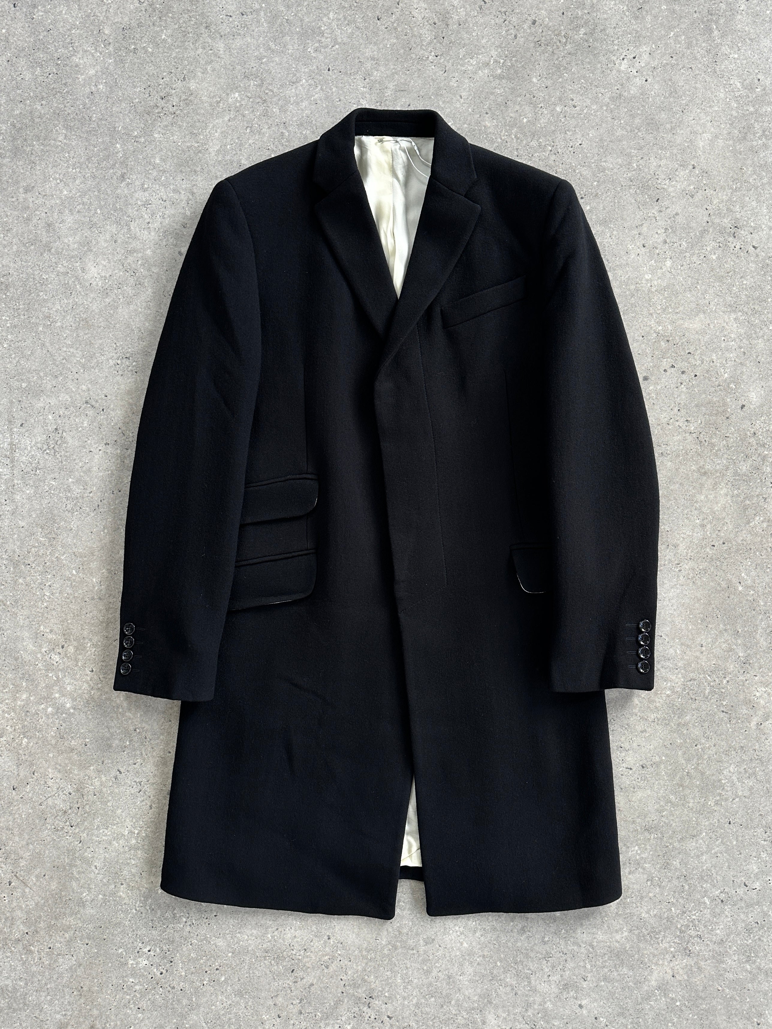 Dolce & Gabbana D&G Pure Wool Single Breasted Coat - M | SYLK