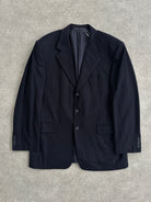 Italian Vintage Pure Cashmere Single Breasted Blazer - 42R/XL - SYLK