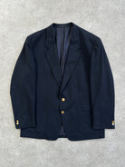 Yves Saint Laurent 1980s Pure Wool Bespoke Button Blazer - 42R/XL - SYLK