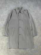 Hugo Boss 2000s Single Breasted Trench Coat - L/XL - SYLK