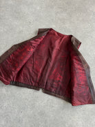 Italian Vintage Aged Leather Waistcoat - L - SYLK