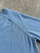 Burberry London 00s V Neck Cotton Logo Jumper - S - SYLK