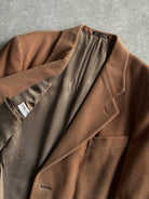 Giorgio Armani Wool Cashmere Single Breasted Coat - XL - SYLK