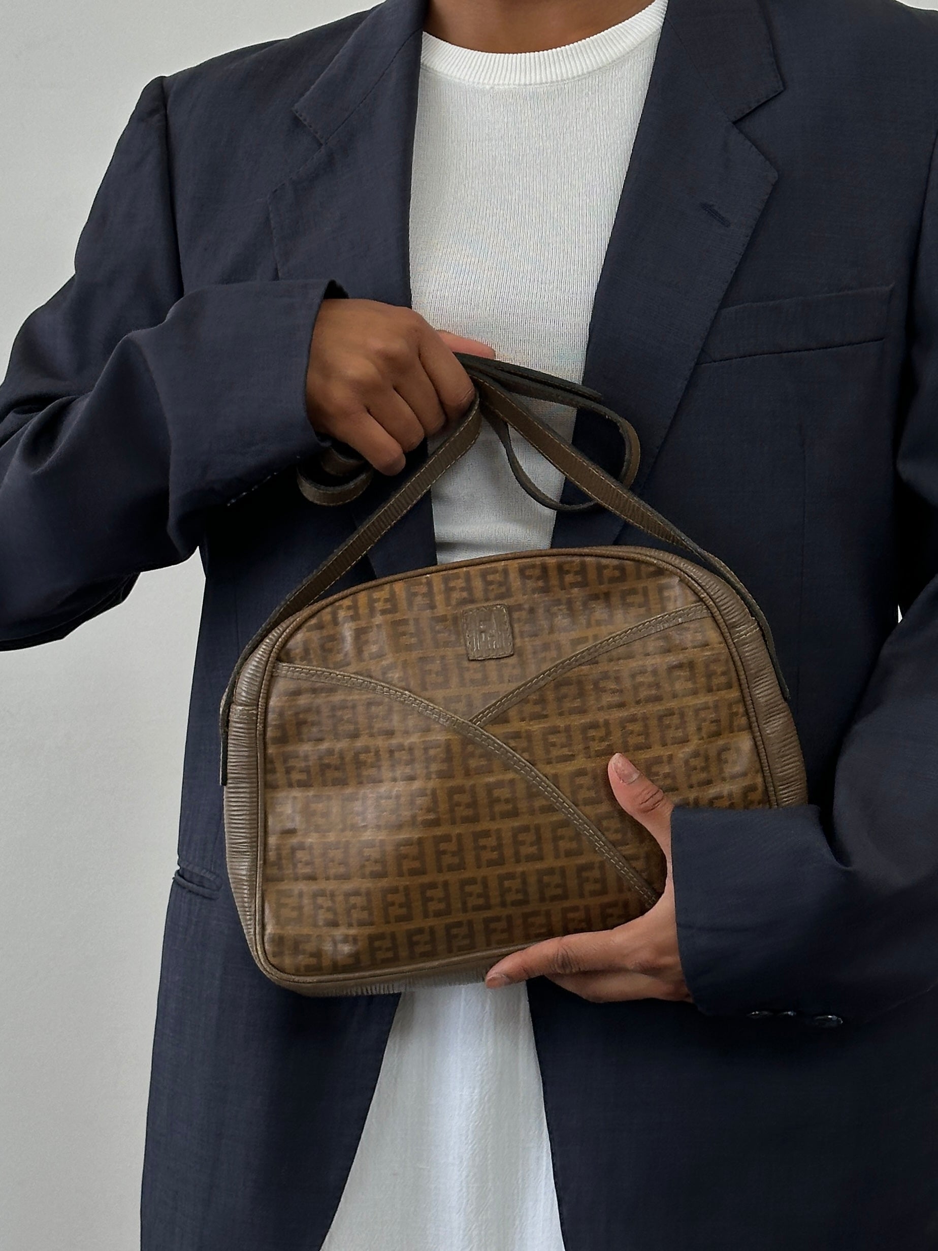 Fendi 1980s FF Monogram Crossbody Bag - SYLK