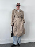 Christian Dior Monsieur Cotton Double Breasted Belted Trench Coat - XL - SYLK