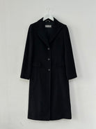 Max Mara Pure Wool Single Breasted Coat - S - SYLK