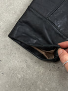 Balmain Smooth Leather Jacket - XL - SYLK