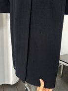 English Vintage 1990s Wool Cashmere Double Breasted Coat - XL - SYLK