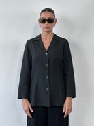 Max & Co Unlined Single Breasted Blazer - M - SYLK