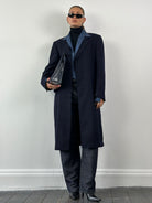Christian Dior Pure Wool Concealed Placket Coat - XL - SYLK