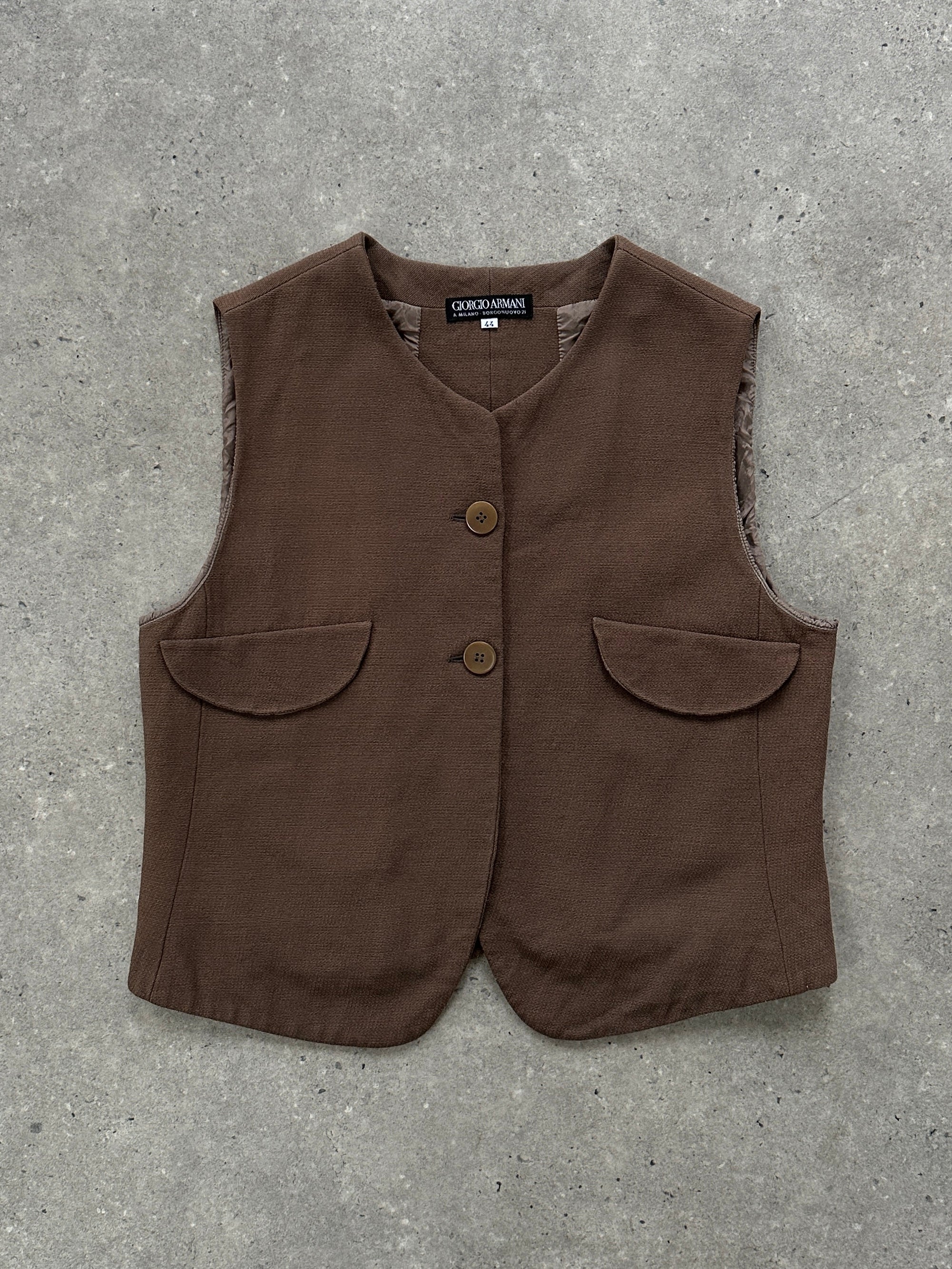 Giorgio Armani Black Label Waistcoat - M - SYLK