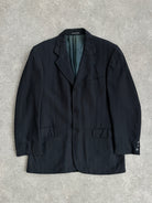 Yves Saint Laurent 90s Wool Single Breasted Blazer - 40R/L - SYLK