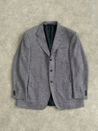 Sartoria Rossi x Ermenegildo Zegna Pure Cashmere Herringbone Blazer - 44R/XL - SYLK