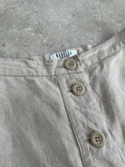 Marella Pure Linen Midi Skirt - W26 - SYLK