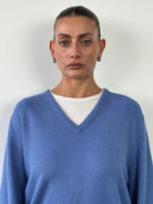 Christian Dior V Neck Knitted Logo Jumper - L - SYLK
