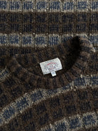 Armani Jeans Wool Check Knitted Jumper - XL - SYLK