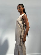 Max Mara ‘S Silk Layered Wide Leg Jumpsuit - S/M - SYLK