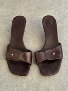 Hugo Boss Leather Mules - UK 5 / EUR 38 - SYLK