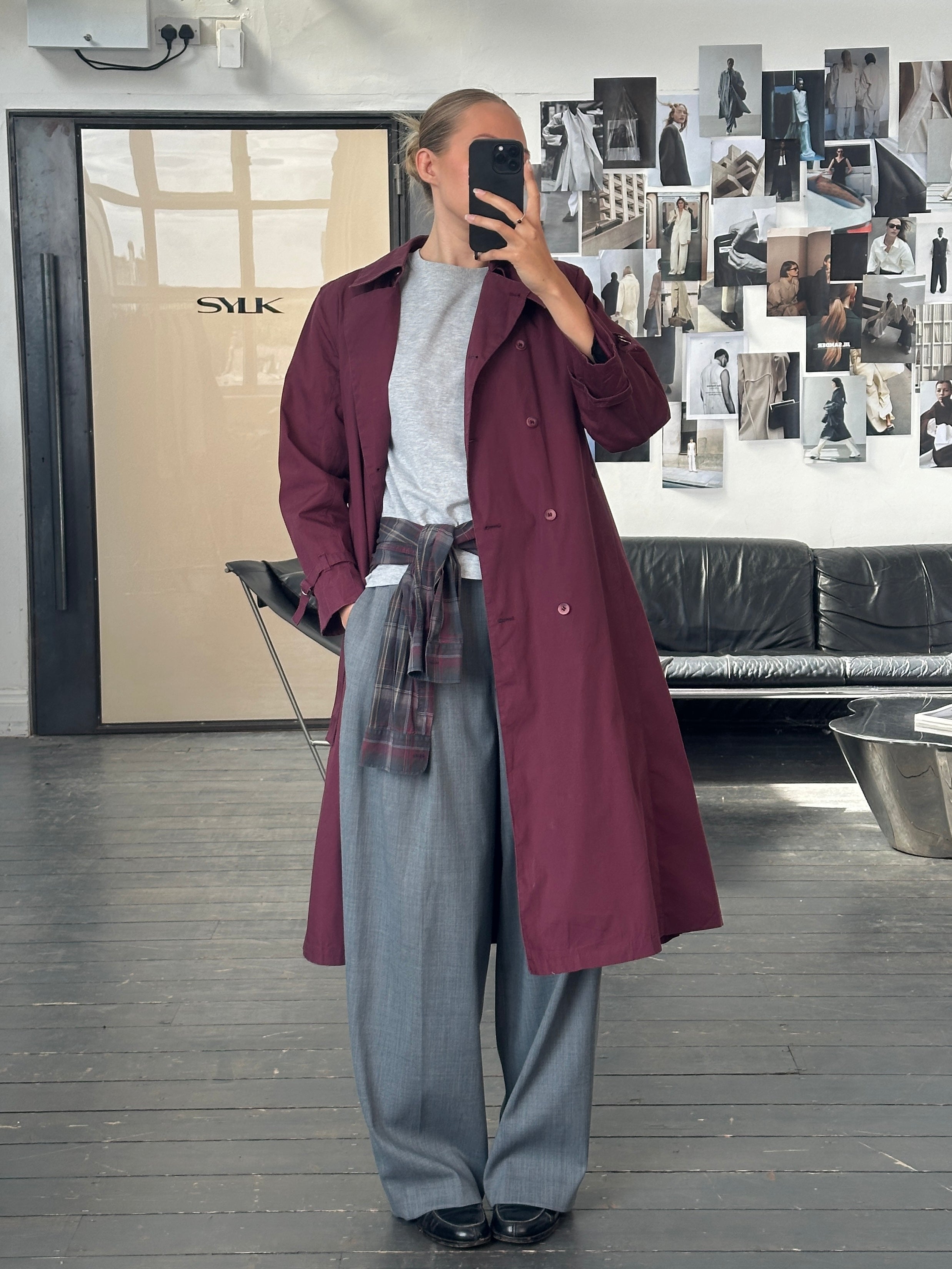 London Fog 1980s Double Breasted Trench Coat - M - SYLK