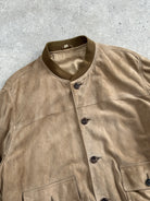 Vintage 1990s Suede Bomber Jacket - L - SYLK