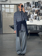 Christian Dior Monsieur 1990s Brushed Wool Houndstooth Blazer - 42R/XL - SYLK