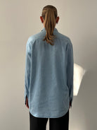Armani Jeans Pure Cotton Denim Logo Shirt - XL - SYLK