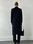 Emporio Armani Pure Wool Single Breasted Coat - M - SYLK