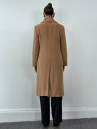 Marella Virgin Wool Double Breasted Coat - M - SYLK