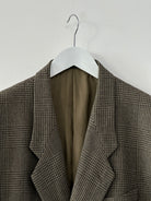 Giorgio Armani Pure Wool Check Blazer - XL - SYLK