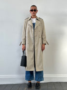 London Fog 80s Double Breasted Trench Coat - M - SYLK