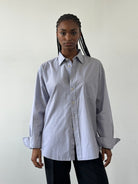 Yves Saint Laurent 00s Cotton Logo Dress Shirt - L/XL - SYLK