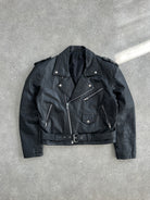 Vintage Leather Biker Jacket - L - SYLK