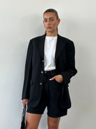 Yves Saint Laurent 1990s Pure Wool Bespoke Button Blazer - 36R/M - SYLK