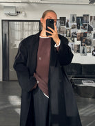 Pierre Cardin 1990s Pure Wool Double Breasted Coat - XXL - SYLK