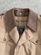 Christian Dior Monsieur Cotton Single Breasted Belted Trench Coat - M - SYLK