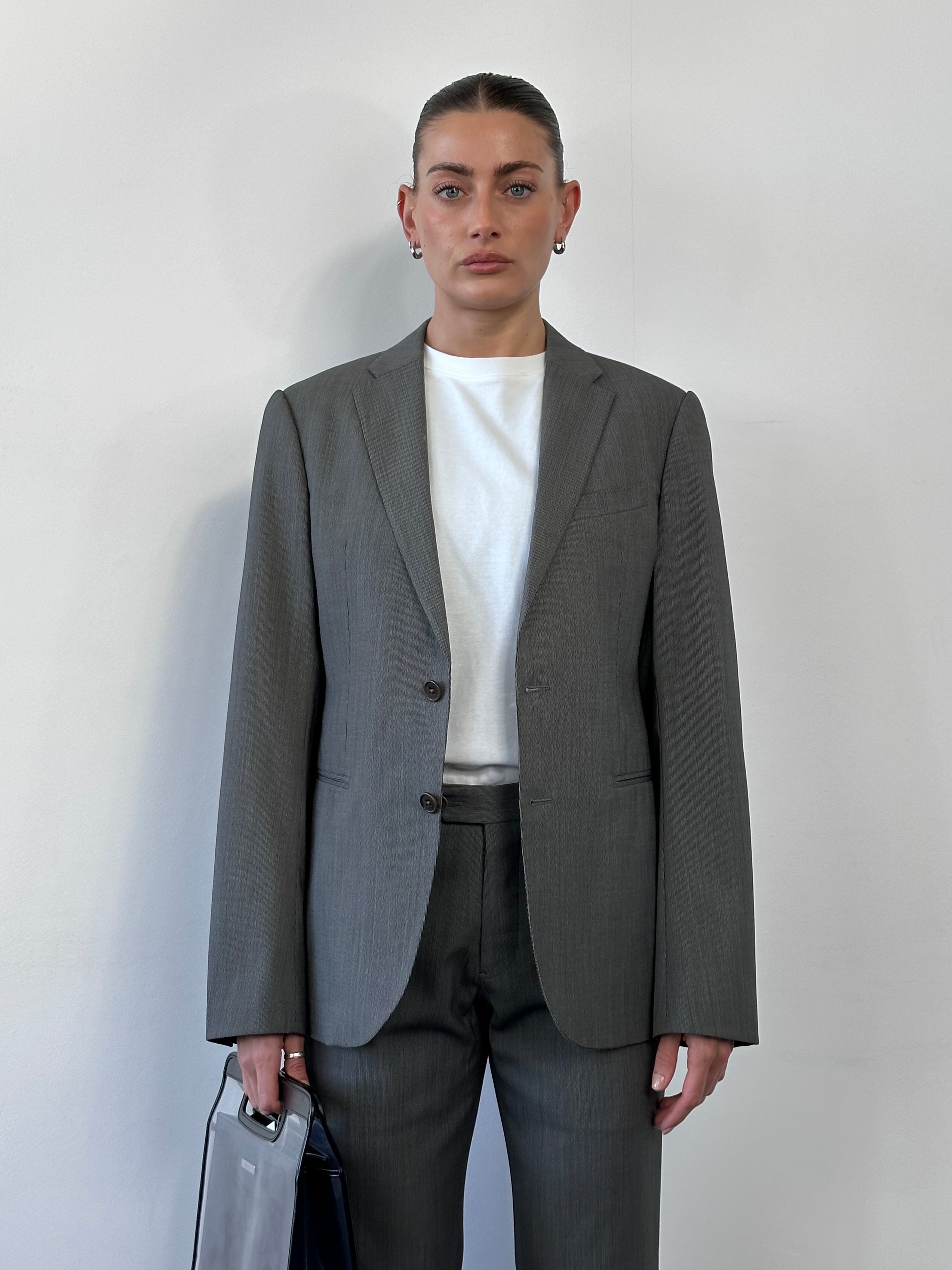Armani Collezioni Wool Single Breasted Suit - 38R/W30 - SYLK