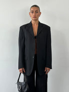 Yves Saint Laurent Pure Wool Single Breasted Blazer - 44R/XL - SYLK