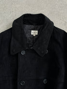 Calvin Klein CK 00s Suede Belted Trench Coat - XXL - SYLK