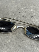 Emporio Armani Metal Oval Sunglasses - SYLK