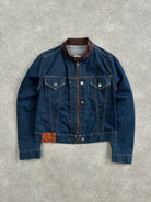 Hollywood Trading Company HTC 2000s “Night Flyer” Moto Denim Jacket - S - SYLK