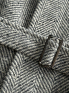 Valentino Pure Brushed Wool Herringbone Belted Coat - XL/XXL - SYLK