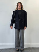 Yves Saint Laurent 80s Brushed Wool Cashmere Blazer - 40R/L - SYLK