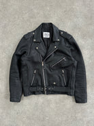 Vintage Leather Biker Jacket - M/L - SYLK