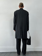 Burberry Pure Wool Twill Concealed Placket Coat - XXL - SYLK