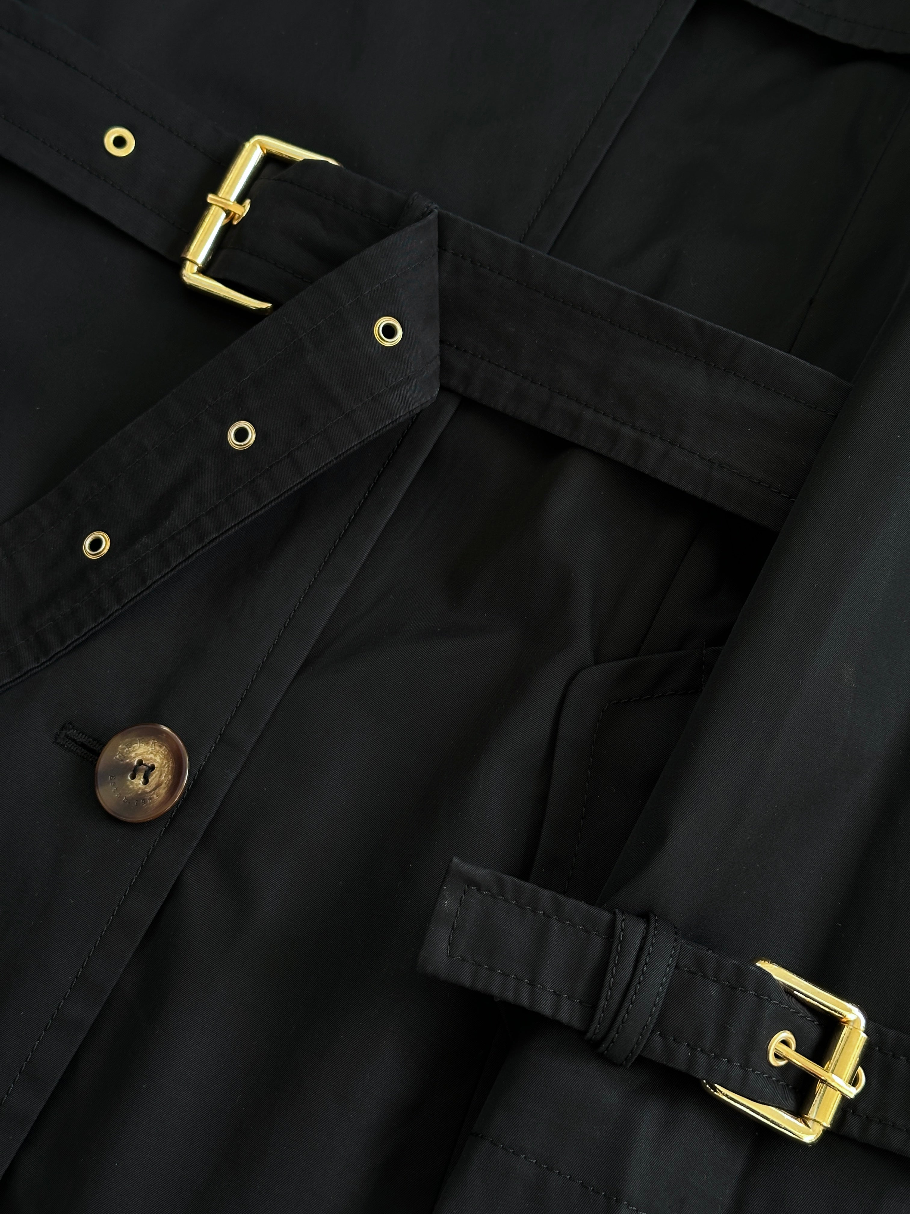 Max Mara Weekend Pure Cotton Belted Trench Coat - M/L - SYLK