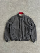 Vintage Wool Fleece Lined Bomber Jacket - L - SYLK