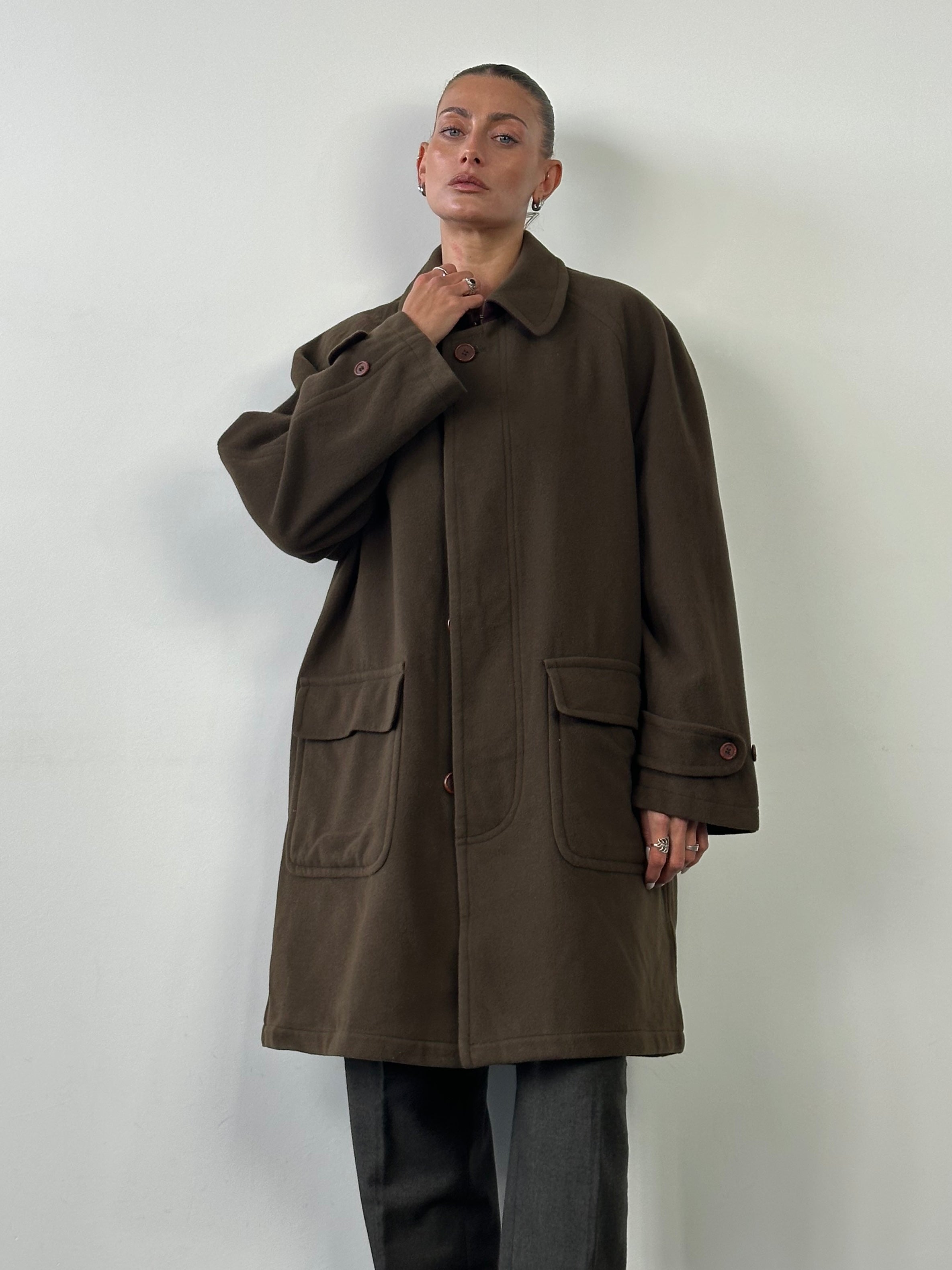 Missoni Wool Concealed Placket Coat - XXL - SYLK